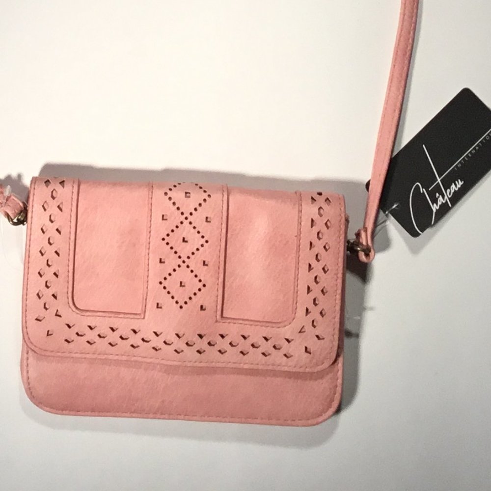 (NWT) Chateau International Pink Wallet Purse Bag